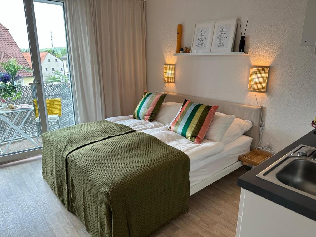 Komfortables, Barrierefreies Appartement Mit Sonnigem Balkon In Der Naehe Von Flughafen Und Messe 30 Leinfelden-Echterdingen Buitenkant foto