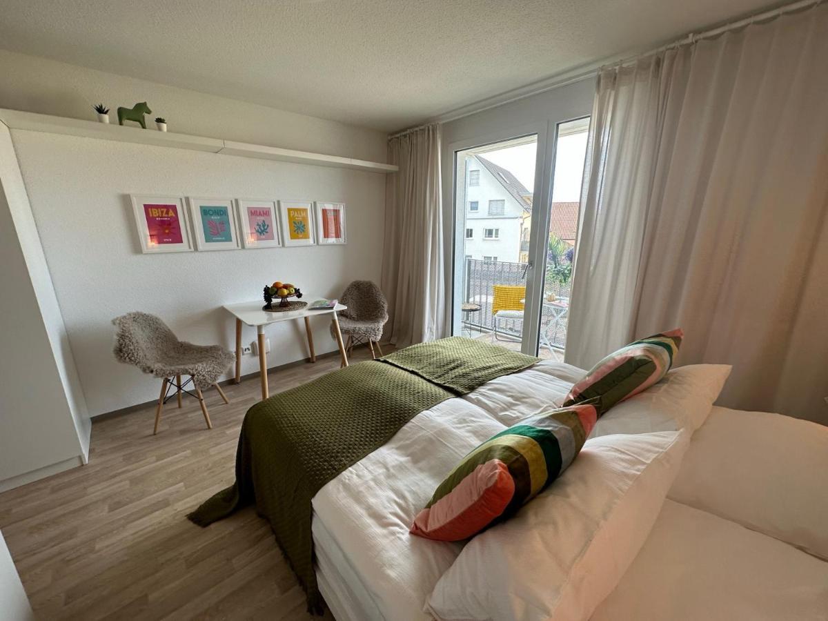Komfortables, Barrierefreies Appartement Mit Sonnigem Balkon In Der Naehe Von Flughafen Und Messe 30 Leinfelden-Echterdingen Buitenkant foto
