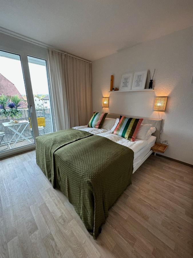 Komfortables, Barrierefreies Appartement Mit Sonnigem Balkon In Der Naehe Von Flughafen Und Messe 30 Leinfelden-Echterdingen Buitenkant foto